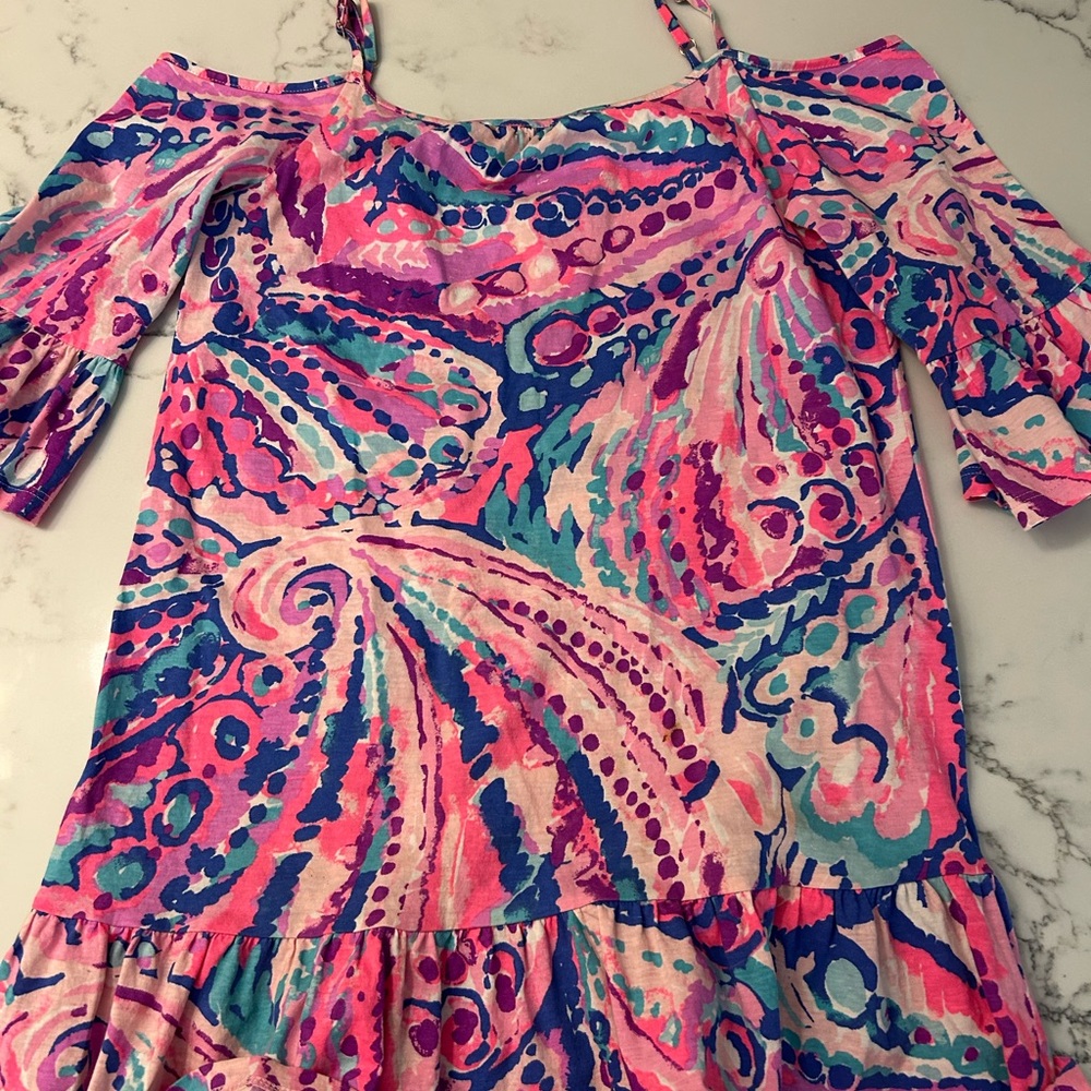 Lilly Pulitzer Multicolored Girls Dress (8-10)